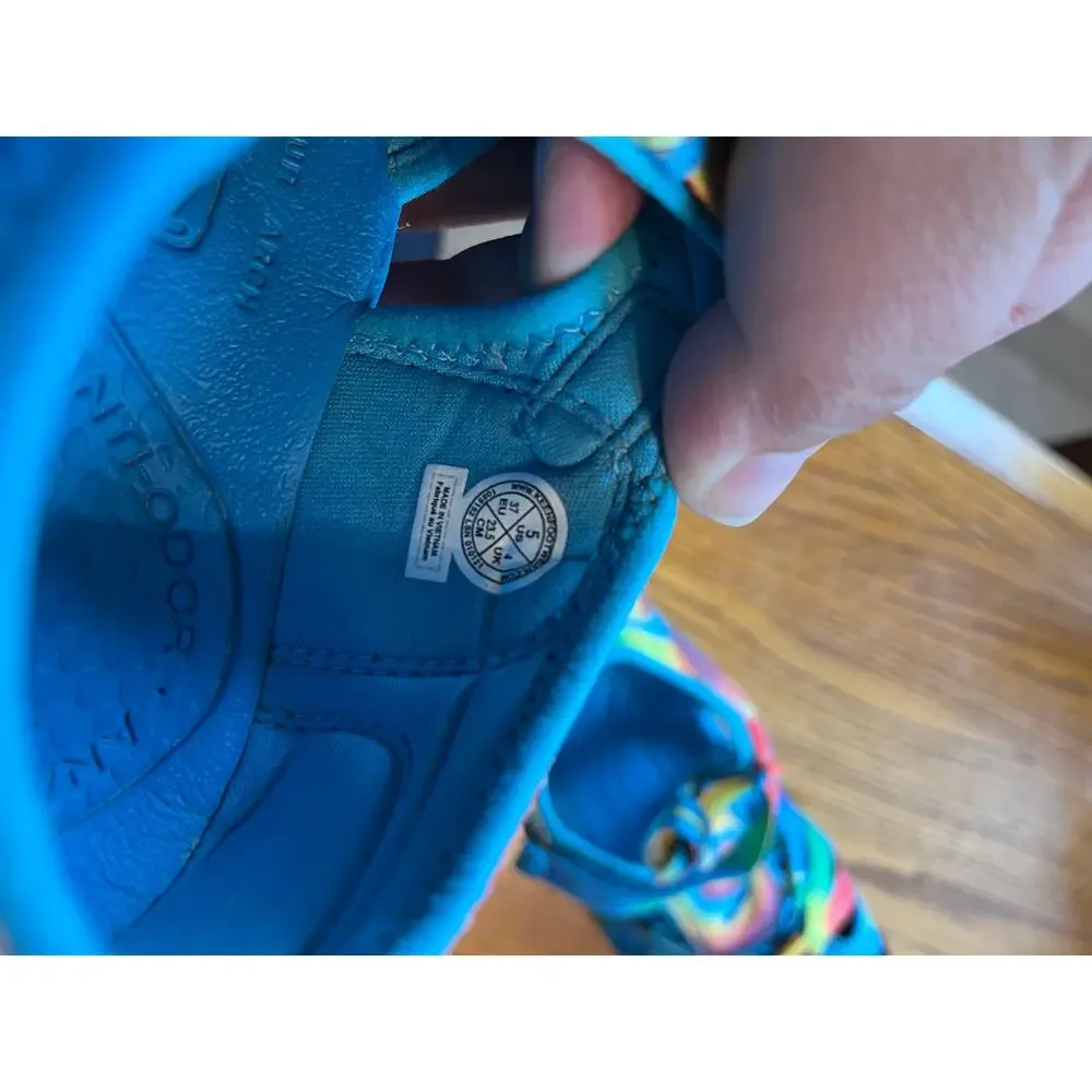 Keen‎ Rainbow Velcro Sandals Sz 5